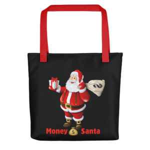 "Money💰 Santa" Tote Bag
