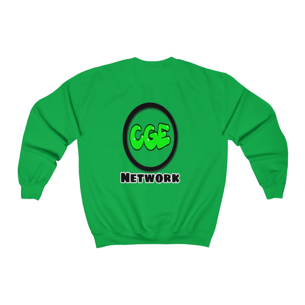 CGE NETWORK “Topics on Topics” "Carolina Blue" "Celtic Pride" Crewneck Sweatshirt