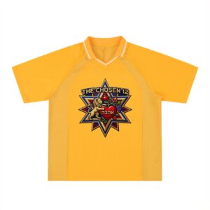 “THE CHOSEN 12” Striped V-Neck Soccer Jersey