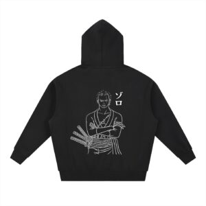 CG Apparel x ZORO | Oversized Boxy Fit Fleece Hoodie