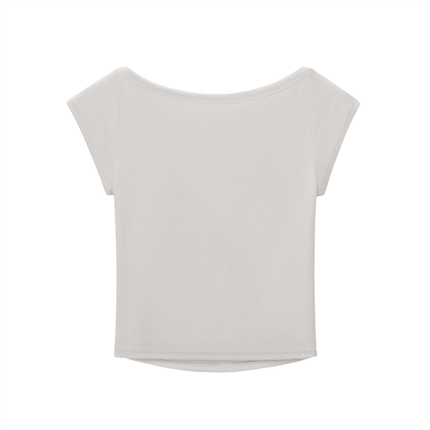CG Apparel “CAVIAR” Womens Essential Wide Neck Baby T-shirt - Image 4