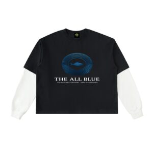 CG Apparel x ONE PIECE | ALL BLUE (Sleeve Cotton T-Shirt)