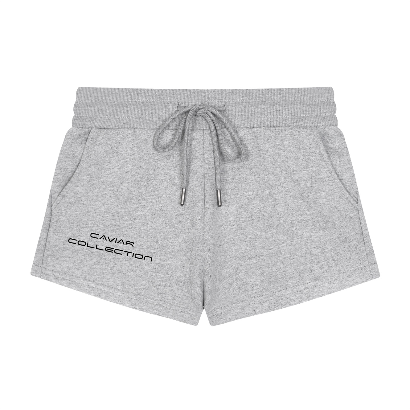 CG APPAREL BLACK "CAVIAR COLLECTION" Women's Drawstring Shorts - Image 6