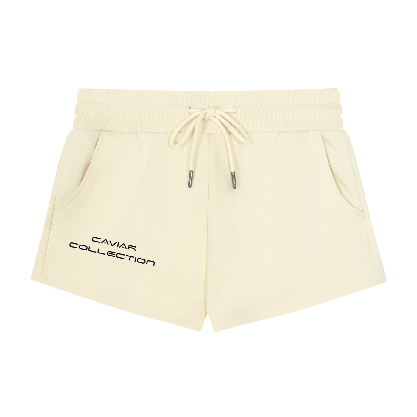 CG APPAREL BLACK "CAVIAR COLLECTION" Women's Drawstring Shorts - Image 8