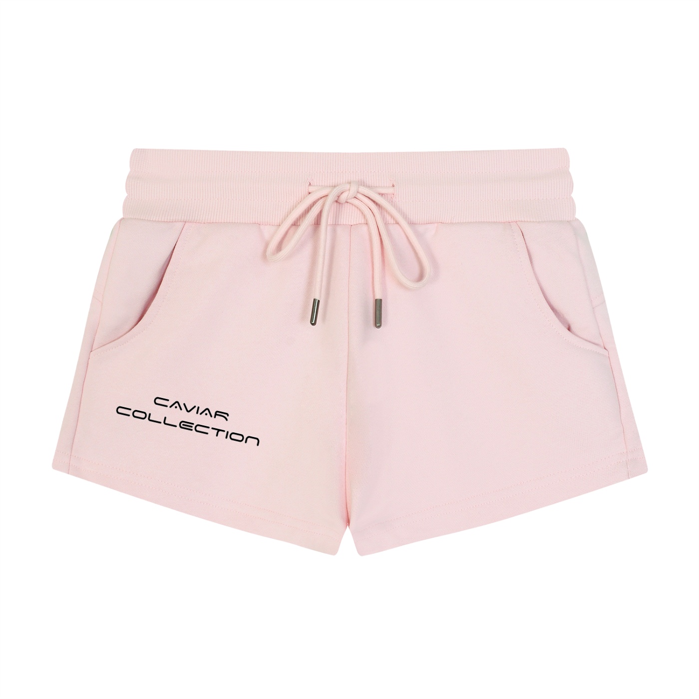 CG APPAREL BLACK "CAVIAR COLLECTION" Women's Drawstring Shorts