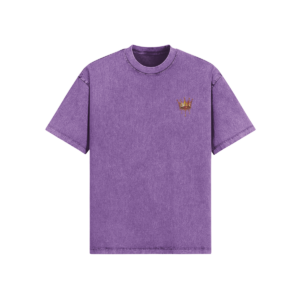 CG APPAREL "CAVIAR COLLECTION" Embroider Gold Dripping Crown Oversized