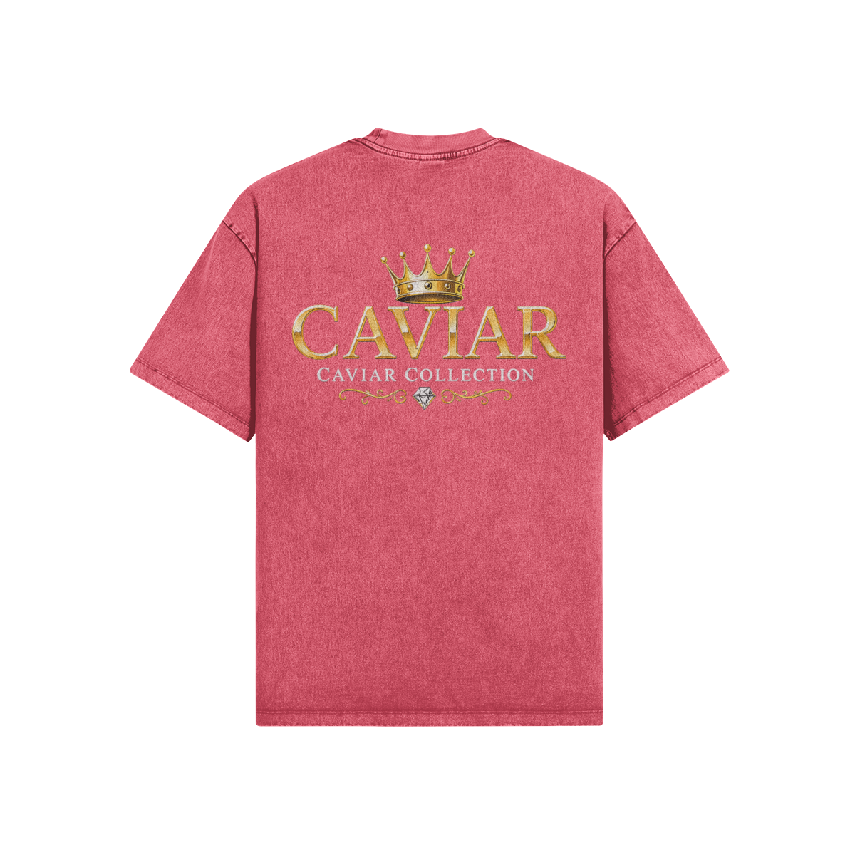 CG APPAREL "CAVIAR COLLECTION" Embroider Gold Dripping Crown Oversized - Image 13