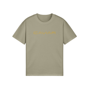 CG APPAREL Gold Sparkle "CAVIAR" Oversized T-Shirt