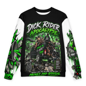CG Apparel “D Rider Apocalypse” Oversized cotton sweatshirt